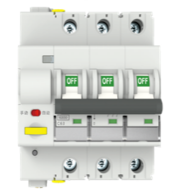 Tuya Zigbee 3P Circuit Breaker, Remote App Control, 10-63A, 6kA, DIN Rail, Overcurrent, Temp, D/C Curve, CE, Mesh Zigbee